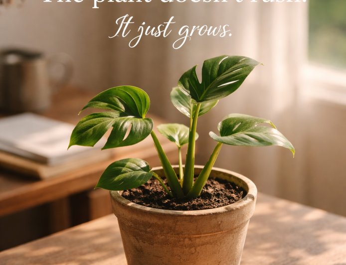 The planet that doesn't rush