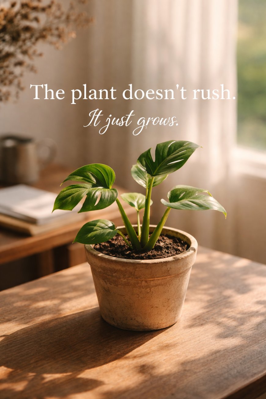 The planet that doesn't rush